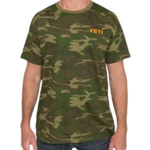 YETI Men’s Camouflage T-Shirt (Size S)(Color:Green)
